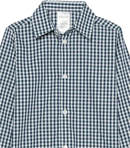 Miniatura 3 de IZOD Conjunto de suéter de 3 piezas para niños, camisa de vestir y pantalones