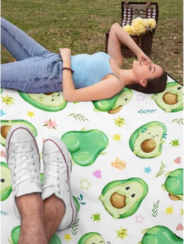 Miniatura 7 de Darani Manta de franela ligera y súper suave de aguacate, cálida y ligera, de 40 x 30 pulgadas, extra pequeña para cama de mascotas