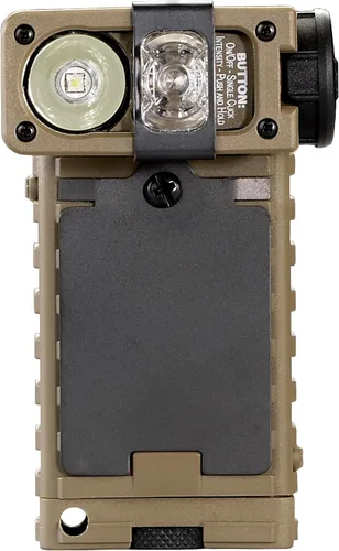 Miniatura 2 de Streamlight 14024 Sidewinder Linterna LED de aviación impermeable de 55 lúmenes con (2) pilas alcalinas AA en concha, coyote
