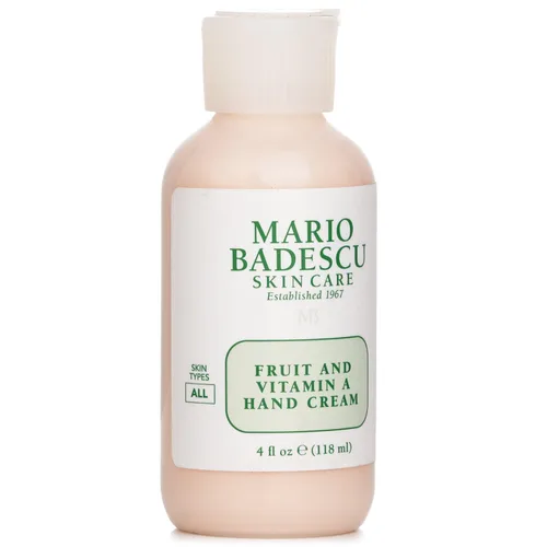 Miniatura 4 de Mario Badescu Crema de manos Fruit and Vitamin A – Loción ligera para manos para piel seca – Hidratante infundido con alfa-hidroxiácidos para una