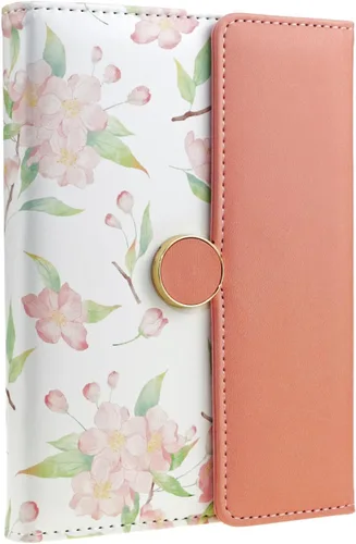 Miniatura 8 de Mazeran Diarios magnéticos florales, elegante tapa dura de piel sintética B6, cuaderno ejecutivo, diario de viaje, girasoles