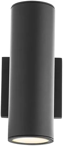 Miniatura 3 de WAC Lighting, Cilindro LED doble arriba y abajo de la luz de pared interior o exterior 3000K en blanco