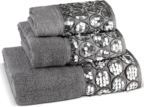 Miniatura 29 de Zahari Home Capri - Juego de toallas de baño de 3 piezas, toalla de baño, toalla de mano y toalla facial, decoración moderna, hermoso diseño único