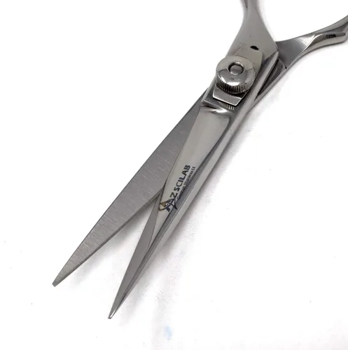 Miniatura 6 de Tijeras profesionales de peluquería de 5.5 pulgadas, acero inoxidable, tijeras de corte de pelo ligeras para peluquería, peluquería