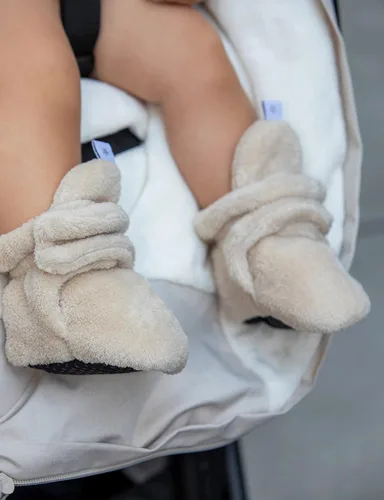 Miniatura 6 de 7AM Enfant Plush Baby Booties - Water Repellent Baby Shoes for Girls & Boys, Ultra Soft Winter Socks & Slippers for Infants