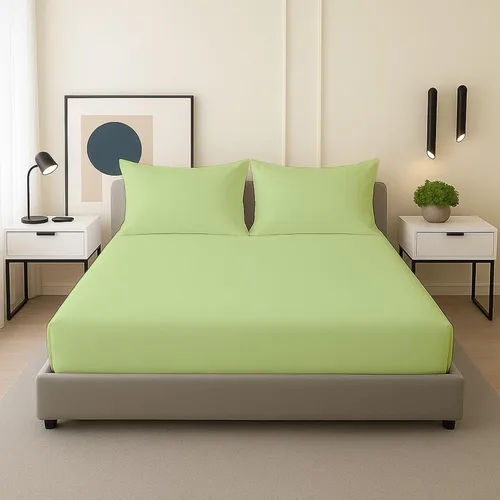 Miniatura 13 de Juego de sábanas tamaño individual, 100% microfibra suave, 3 piezas con sábana bajera y fundas de almohada, bolsillo profundo para colchones