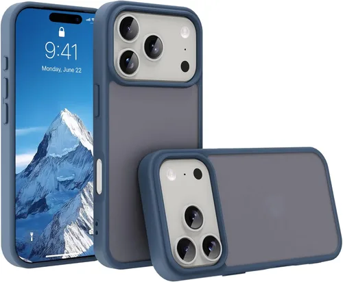 Miniatura 51 de Funda Translúcida Mate para iPhone 11, [Protección contra Caídas de Grado Militar de 10 Pies] Parachoques Protector Delgado Duradero Resistente a