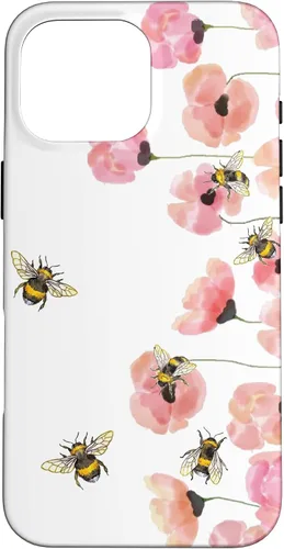 Miniatura 19 de Bumble bee - Honey Bees. bee Lover. Pink Flower. Gift Case for iPhone 17