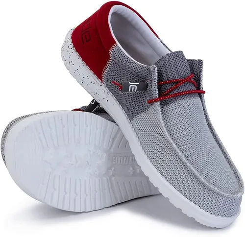 Miniatura 4 de Hey Dude Wally - Zapatos en todos los estilos para hombre, mocasines con cordones, cómodos y ligeros