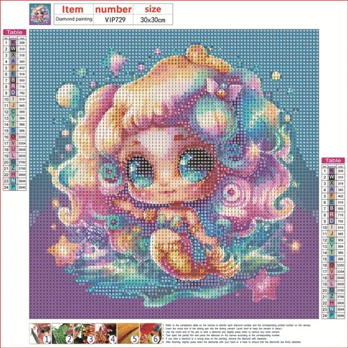 Miniatura 2 de MMAHD Kits de pintura de diamantes para adultos, bricolaje redondo 5D de taladro completo, bonito arte de diamantes, perfecto para relajación