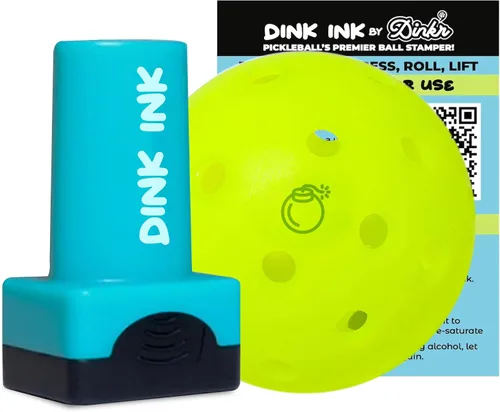 Miniatura 25 de Dink Ink Sello de Pickleball – Manera Divertida de Marcar tus Pelotas de Pickleball Gran Regalo para los Amantes del Pickleball Fácil de Usar
