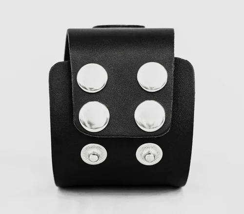 Miniatura 6 de Correa ancha de cuero compatible con Apple Watch de 1.496 in 1.575 in 1.614 in 1.654 in 1.732 in 1.772 in 1.811 in 1.929 in, hecho a mano UA 1105