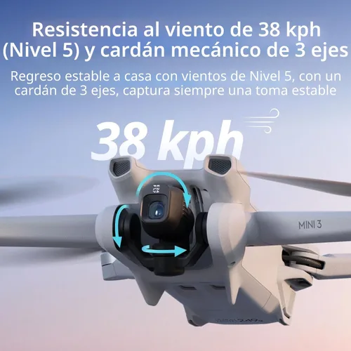 Miniatura 6 de DJI Mini combo de 3 vuelos más (DJI RC), drones con cámara para adultos 4K, 3 baterías para 114 minutos de tiempo de vuelo, disparo vertical