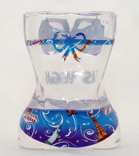 Miniatura 3 de Las Vegas Nevada Bikini Cuerpo Completo Azul Vaso de chupito 3D