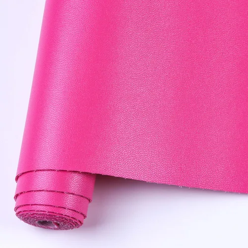 Miniatura 14 de Hojas de cuero sintético para manualidades, un rollo, superficie suave y lisa, hojas de tela de cuero sólido, 12 x 53 pulgadas (11.8 in x 53.1 in)