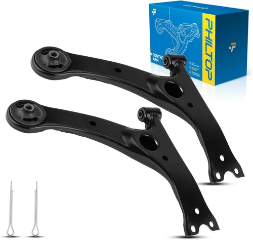Miniatura 131 de PHILTOP Kit de suspensión delantera de 10 piezas, brazos de control inferiores con juntas de bola, eslabones de extremo de barra estabilizadora