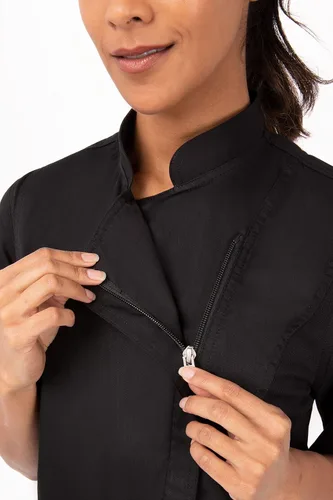 Miniatura 4 de Chef Works Abrigo de chef Springfield para mujer