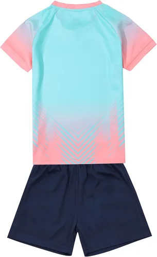 Miniatura 2 de Camiseta de fútbol para niños, camiseta y pantalones cortos de entrenamiento para equipo deportivo