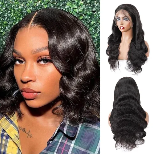 Miniatura 10 de Cabello humano ondulado con cierre frontal de encaje HD 4 x 4, cierre de encaje con cabello de bebé, cabello humano 100% virgen brasileño