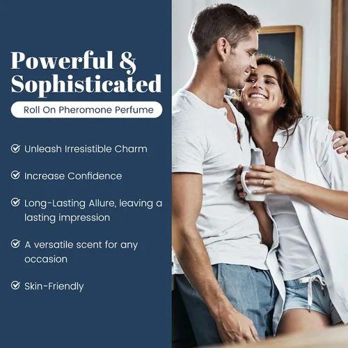 Miniatura 2 de Aeshory Perfume de feromonas para hombres – 2 piezas de colonia de feromonas enrollables, aromas de larga duración, atracción feromonas infundidas