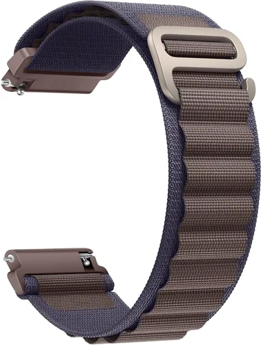 Miniatura 12 de Correa de nylon compatible con Samsung Galaxy Watch 7/FE/6/5 Pro 4 3/Watch 4 6 Classic/Active/Gear S2 S3 Frontier, correa de bucle deportivo de 20
