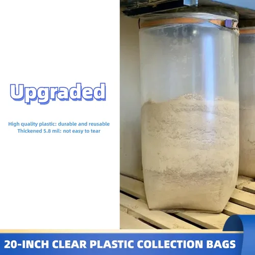 Miniatura 4 de Bolsa de repuesto para colector de polvo mejorada y resistente bolsa de recolección de polvo transparente para recolección de polvo DC-1100VX