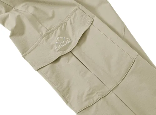 Miniatura 5 de BASUDAM Pantalones cargo de senderismo para hombre, de secado rápido, ligeros, elásticos, resistentes al agua con bolsillos