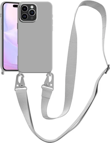Miniatura 24 de Funda compatible con iPhone 13 con correa, funda cruzada para iPhone con cordón, ajustable, a prueba de golpes, protección contra caídas, funda