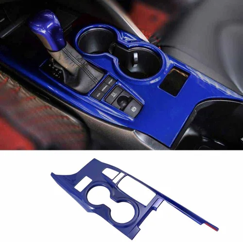 Miniatura 8 de Rifoda Para Toyota Camry 2018, 2019, 2020, 2021, 2022, accesorios de ABS, cubierta de panel de palanca de cambios de consola central, ajuste