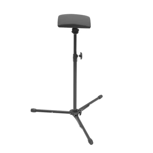 Miniatura 3 de Reposamanos de brazo de tatuaje ajustable de alta resistencia, diseño ergonómico, altura ajustable, soporte de brazo de cuero portátil y plegable