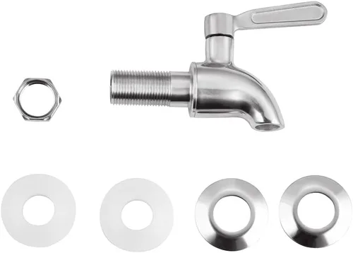 Miniatura 3 de Grifo de reemplazo del dispensador de bebidas,Espiga de acero inoxidable para dispensador de agua,Grifo de reemplazo del dispensador de bebidas