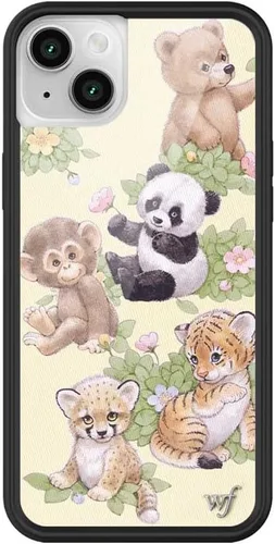 Miniatura 62 de Fundas Wildflower - Realización Par x Devon Lee Carlson, Compatible con Apple iPhone 13/14 Rojo, Ranas, Colaboración - Protector de goma negro