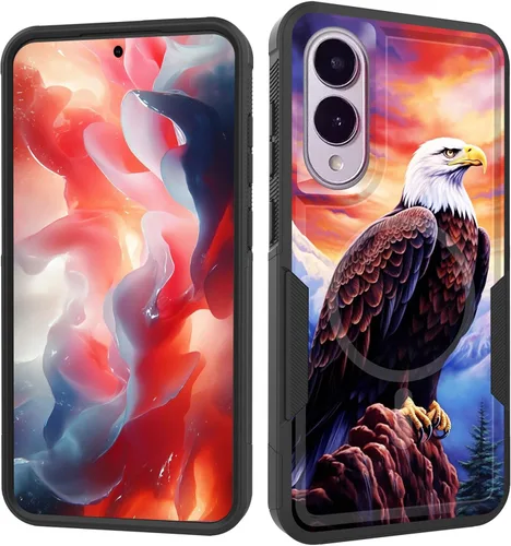 Miniatura 93 de Funda magnética para Galaxy A16 5G, [compatible con MagSafe] [protección contra caídas de grado militar] Funda resistente a prueba de golpes