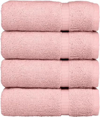 Miniatura 25 de Colección de calidad de hotel y spa, altamente absorbente y de secado rápido, 100% algodón turco, 750+ GSM, toallas ecológicas, toallas con borde