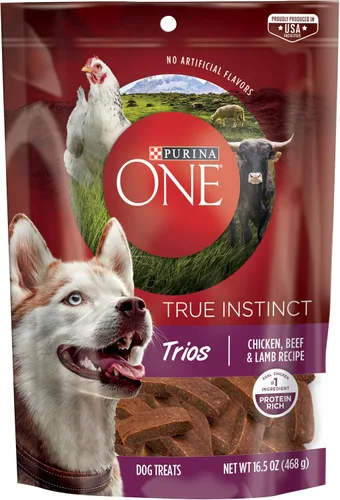 Miniatura 22 de Purina ONE Alimento seco natural para perros con alto contenido de proteínas, True Instinct con carne de res real y salmón con caldo de huesos