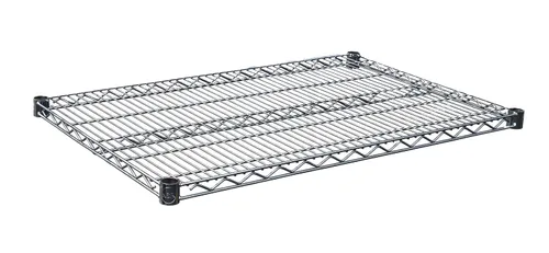 Miniatura 3 de Estante de alambre cromado resistente aprobado por NSF para cocinas, cuartos de servicio, almacenamiento, oficinas y hogar