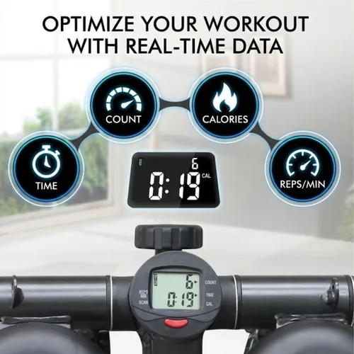 Miniatura 6 de Máquina paso a paso compacta para entrenamiento cardiovascular y de piernas en interiores Pequeño equipo de ejercicio portátil para fitness