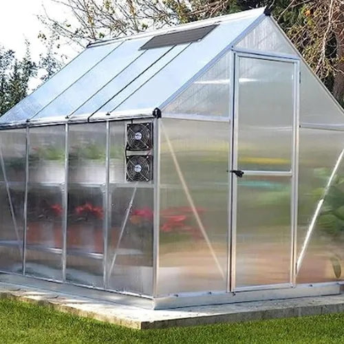 Miniatura 6 de Kit de ventilador de panel solar al aire libre 15w para invernadero de gallinero