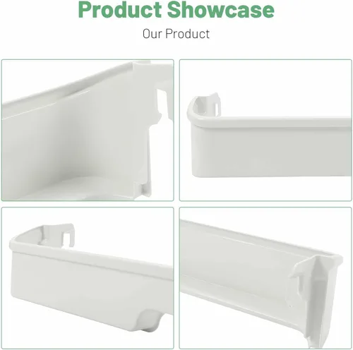 Miniatura 7 de HECASA 240337901 240337904 240337905 Estante para puerta de refrigerador compatible con frigidaire refrigerador para 891047 AH429868 AP2115858