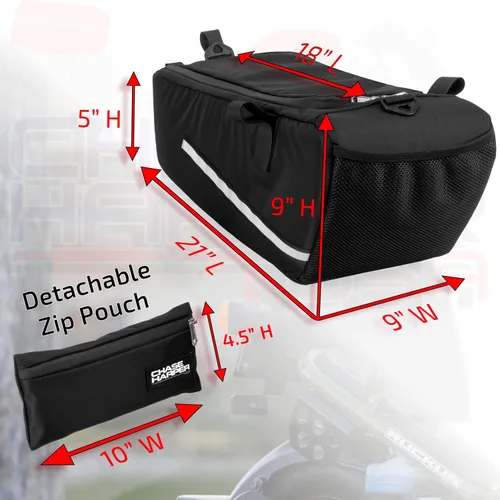 Miniatura 4 de Chase Harper USA 5000 - Compatible con todos los modelos Honda Ruckus años - Bolsa debajo del asiento - Modelo 2020 - Resistente al agua y al