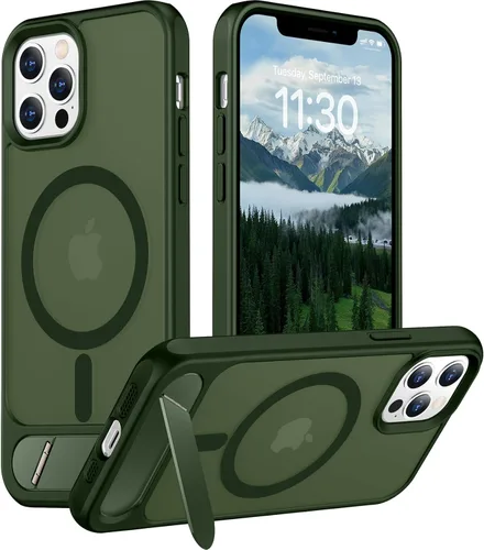Miniatura 274 de Funda para iPhone 11 con compatibilidad magnética, [Soporte invisible incorporado][Compatible con MagSafe]