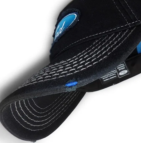 Miniatura 7 de Outdoor Cap Visera deshilachada de 6 paneles HKLP tapa negra Ford
