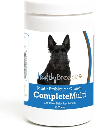 Miniatura 343 de Healthy Breeds Pug todo en uno multivitamínico suave masticable 60