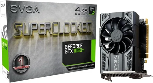 EVGA GeForce GTX 1050 Ti SSC Gaming ACX 3.0, 4 GB GDDR5, dX12 OSD Apoyo (pxoc) (04g-p4 6255-kr), con juego Rad Rodgers: EVGA sitio web registro,