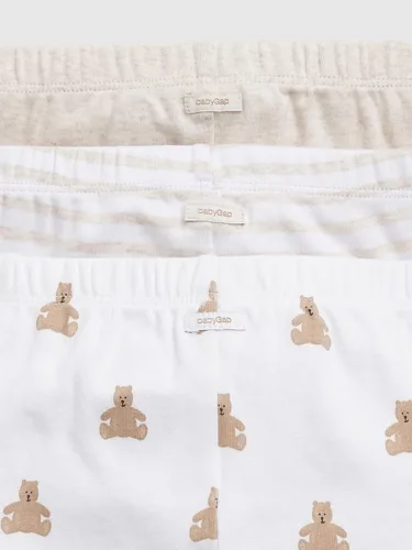Miniatura 5 de GAP Pantalones unisex para bebÃ©, paquete de 3