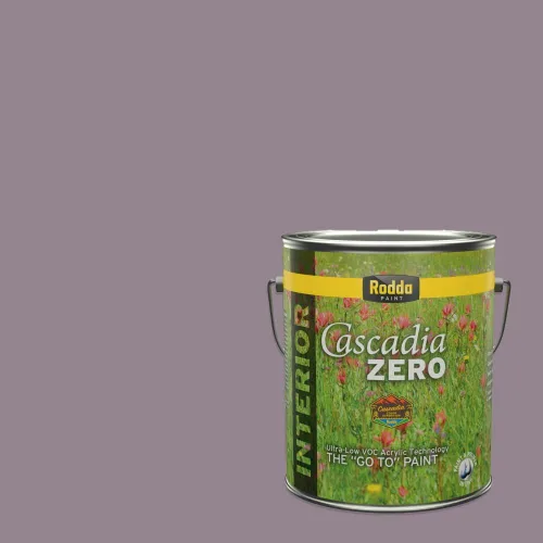 Miniatura 94 de Rodda Paint CASCADIA XL Pintura e imprimación de satén exterior en uno, cuarto de galón, bikini lavanda