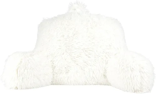 Miniatura 14 de Klear Vu Almohada de lectura lanuda para adultos y niños, soporte lumbar y de brazo en cama, silla, sofá y suelo, 30 x 21 pulgadas, tamaño único