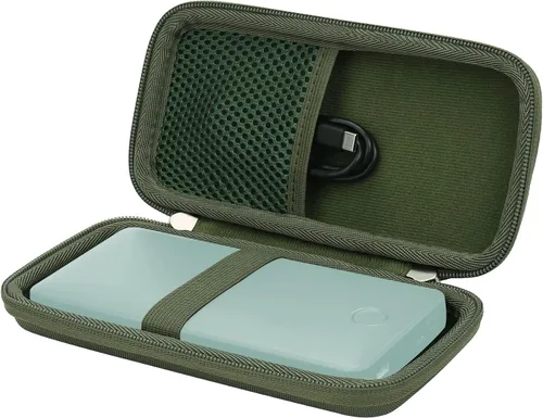 Miniatura 12 de khanka Funda para banco de energía Anker, 20,000 mAh 87 W, bolsa de viaje dura para cargador de batería Anker 20K 87W (A1383), solo funda