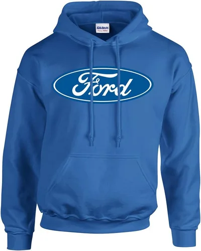 Sudadera ovalada con capucha para Ford con diseño de logotipo de Ford Motor Company, para entusiastas de los automóviles, diseño clásico retro