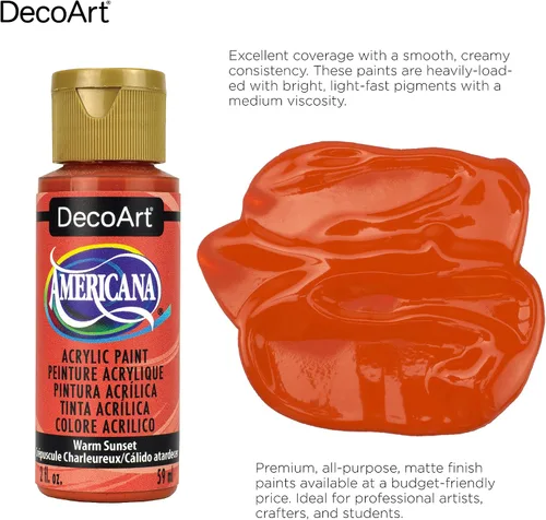 Miniatura 2 de Paquete de muestra primaria de pintura acrílica con acabado mate Americana
